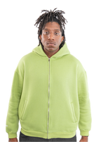 Celestial Zipped Hoodie Matcha