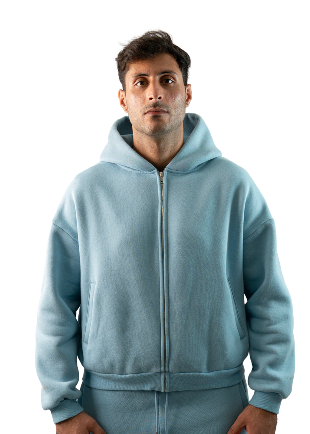Celestials Zipped Hoodie Frost