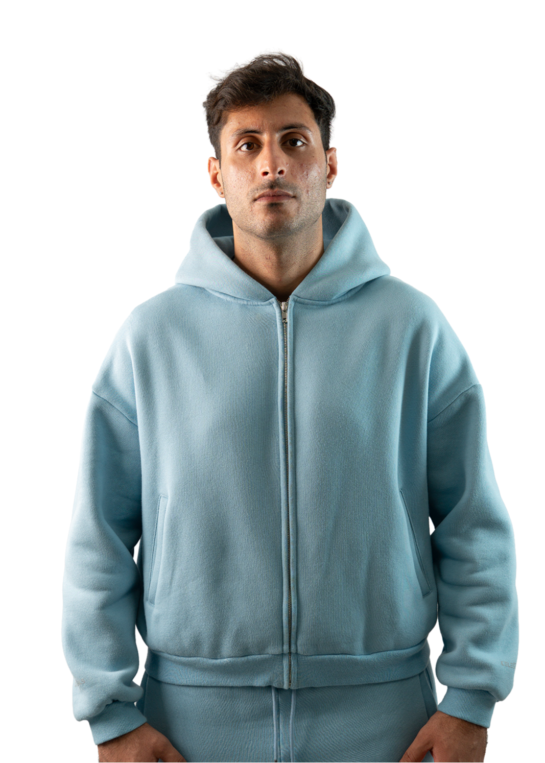 Celestials Zipped Hoodie Frost