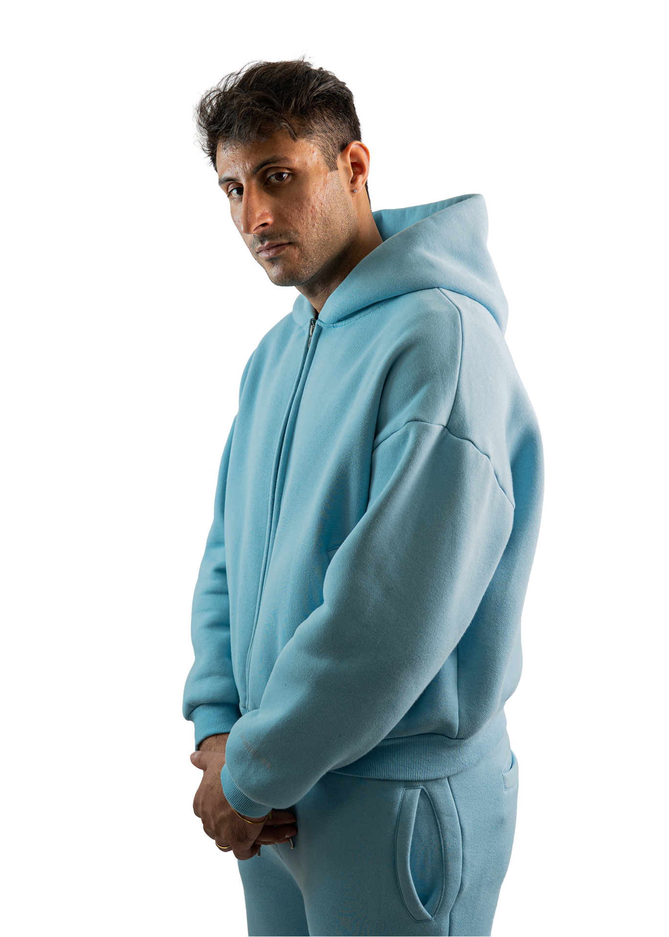 Celestials Zipped Hoodie Frost