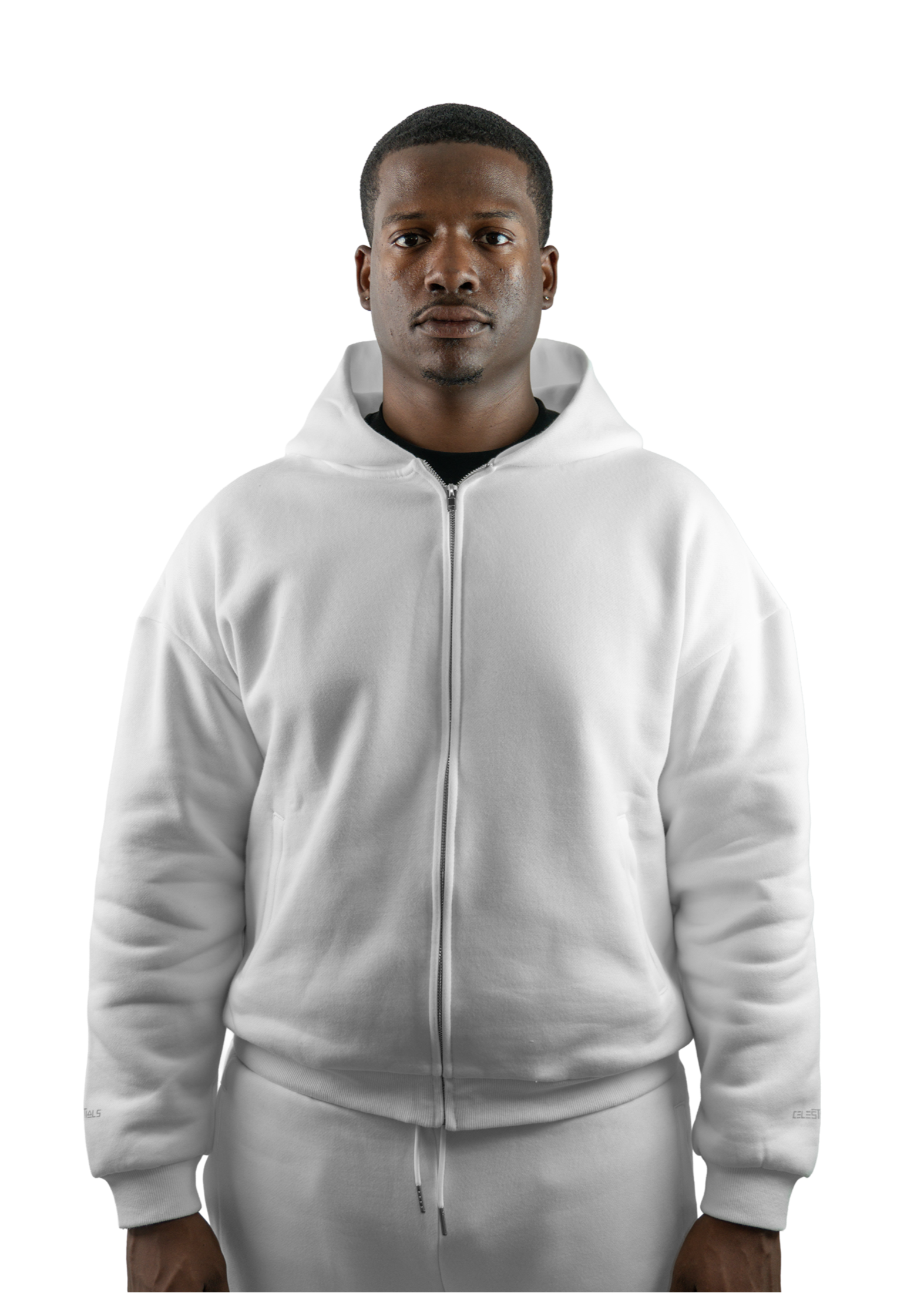 Celestials Zipped Hoodie Aether
